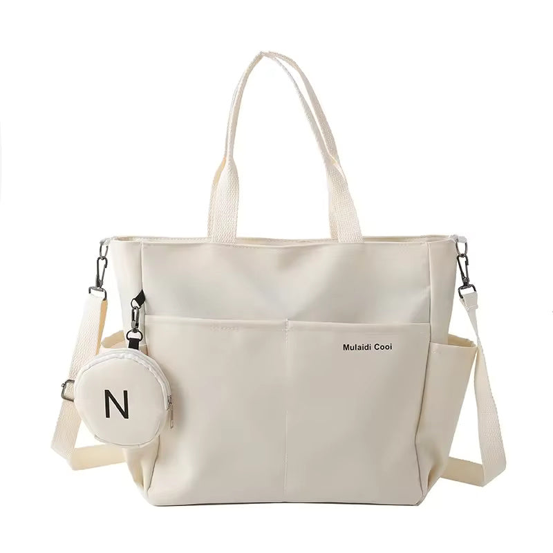 Canvas Nylon Crossbody Shoulder Bag Mssza