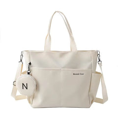 Canvas Nylon Crossbody Shoulder Bag Mssza