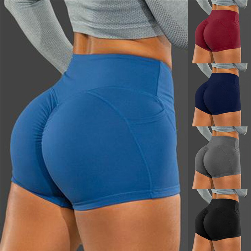Sport High Waist Elastic Perfect Lace Workout Tights Yoga Short Mssza