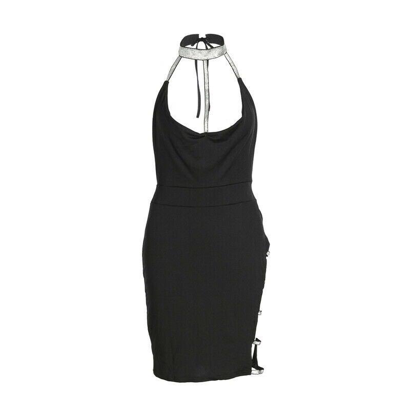 Sleeveless Bandage Bodycon Dress Ladies   Evening Party Clubwear Slim Short Mini Dress Mssaz Desses