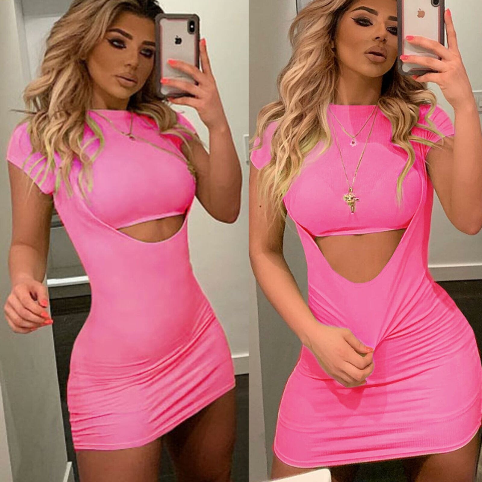 Short Sleeve Slim Bodycon Short Dress Ladies Solid Casual Party Evening Beach Mini Dress Sundress Mssaz Desses