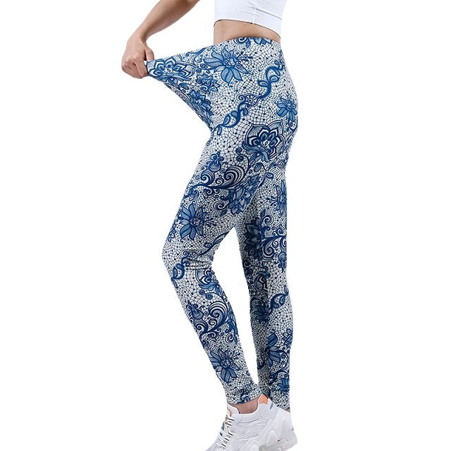 Yoga Leggings Running Elastic Gym Sports Pants Workout Trouser Mssza
