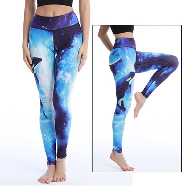 Yoga Pants High Waist Trainer Long Tights Push Up Running Mssza