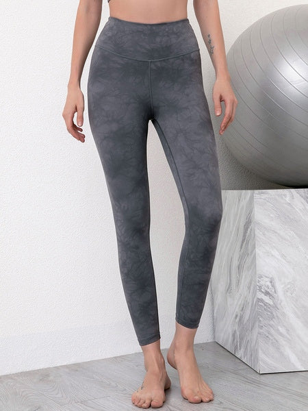 Yoga Pants Nylon Tie Dye Leggings Mssza