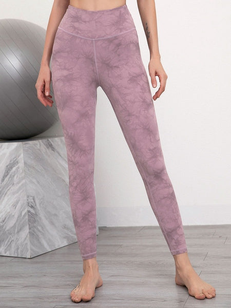 Yoga Pants Nylon Tie Dye Leggings Mssza