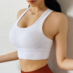 Yoga Shirts Running Gym Brassiere Push Up Sportswear Mssza