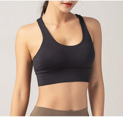 Yoga Shirts Running Gym Brassiere Push Up Sportswear Mssza