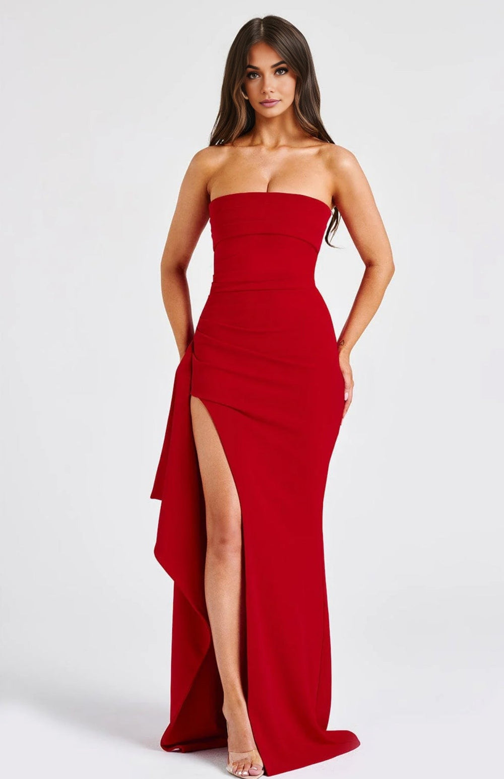 Vita Di Palmaâ„?| Sofia Strapless Maxi Dress Mssaz Desses
