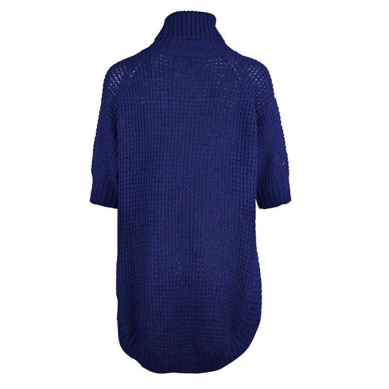 Casual Irregular Long Sweater Dress Knitted Sweater Top Mssaz Desses