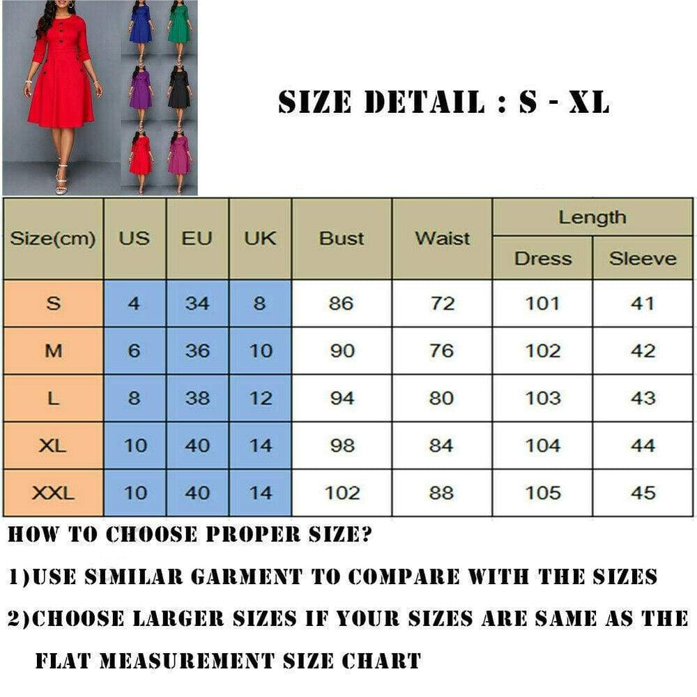 Retro Tunic 3/4 Long Sleeved Solid Bodycon Dresses Mssaz Desses