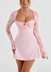Frida Mini Dress Pink Mssaz Desses