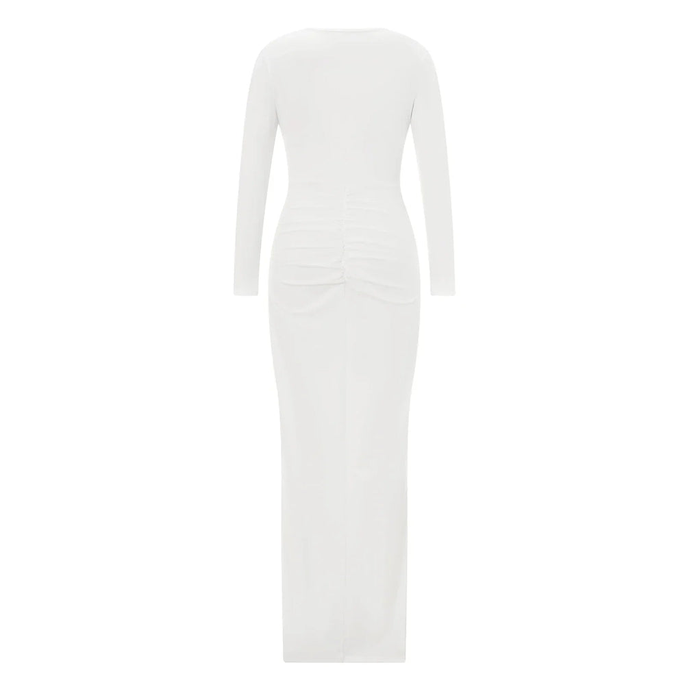 Spring Bodycon Dresses Designer Party Prom Deep V Neck  Elegant Stylish Fashionable Maxi Dress Mssaz Desses