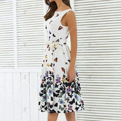 Hot Floral Long Maxi Dress Evening Party Ladies Casual Beach Holiday Dresses  Sundress Mssaz Desses