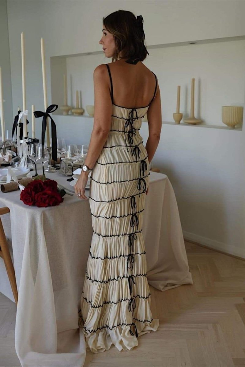 Melissa Ruffle Tunnel Maxi Dress Mssaz Desses