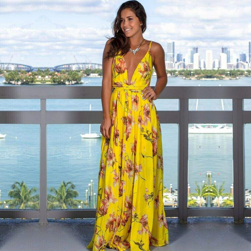 New Bodycon Floral Maxi Dress Mssaz Desses
