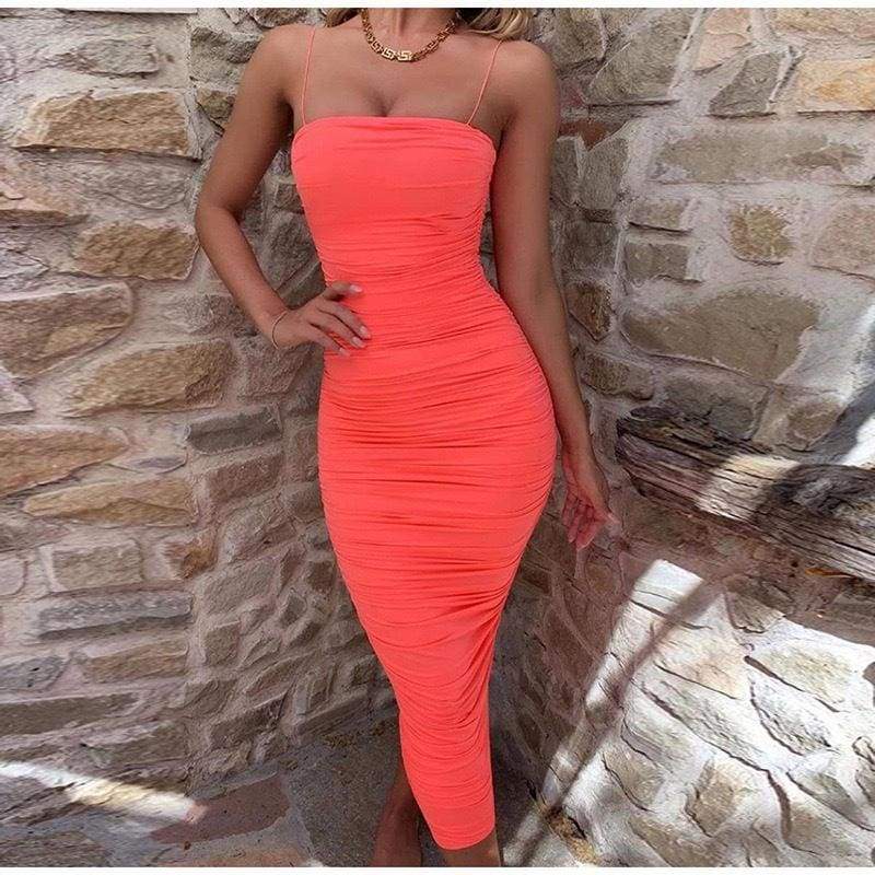Pleated Suspender Skirt Long Lace Dress Mssaz Desses
