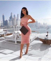 Pleated Suspender Skirt Long Lace Dress Mssaz Desses