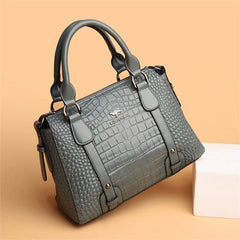 Casual Large Capacity Soft Leather Handbags Mssza