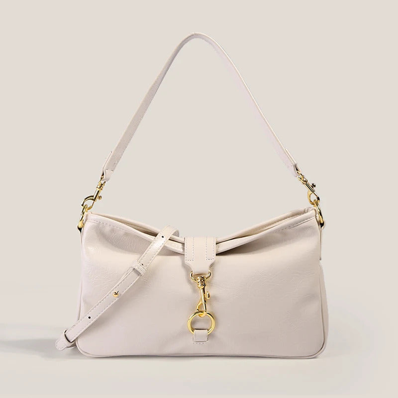 High Quality Soft Skin Vintage Wild Shoulder Luxury Handbags Mssza