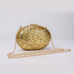 Glitter Genuine Shell Luxury Clutch Bag Mssza
