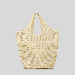Casual Hollow Straw Designer Letters Handbags Mssza