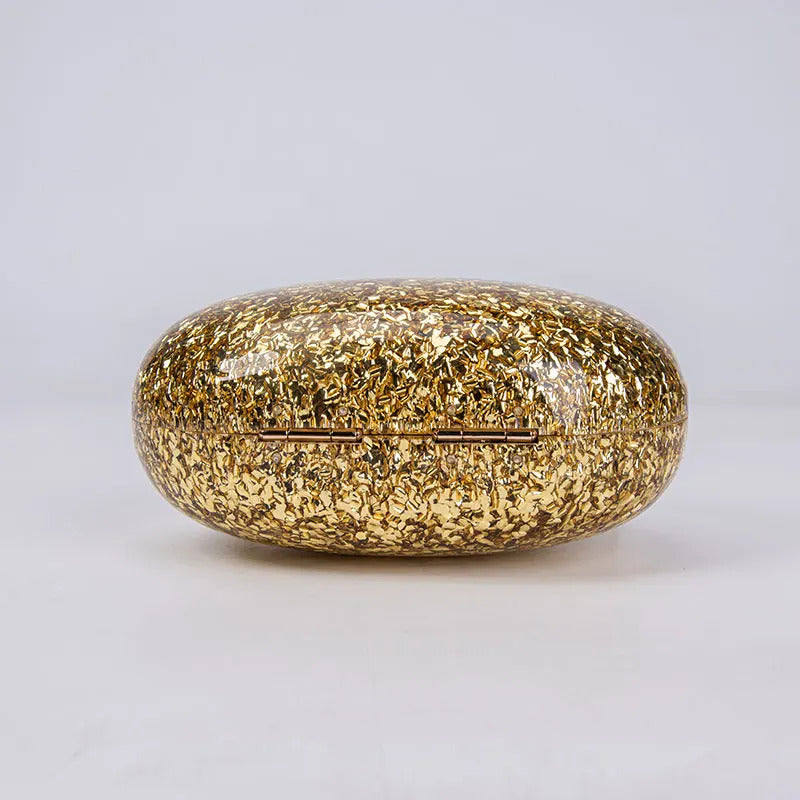 Glitter Genuine Shell Luxury Clutch Bag Mssza