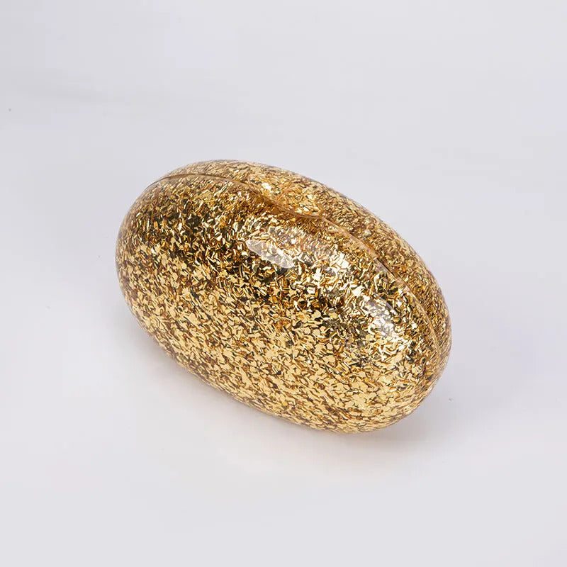 Glitter Genuine Shell Luxury Clutch Bag Mssza