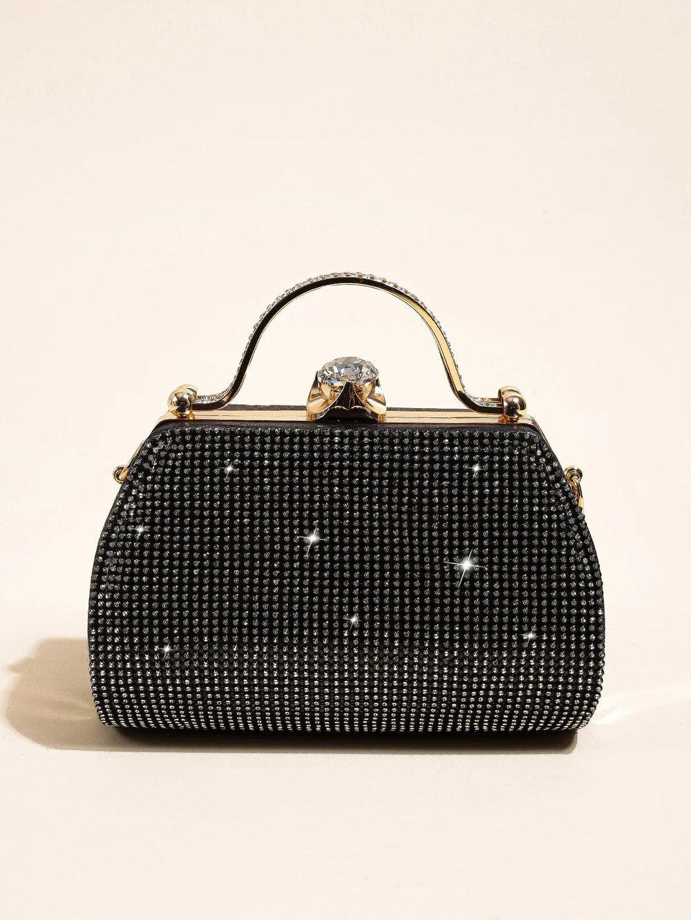 Elegant Sparkling Crystal Formal Party Clutch Purse Mssza