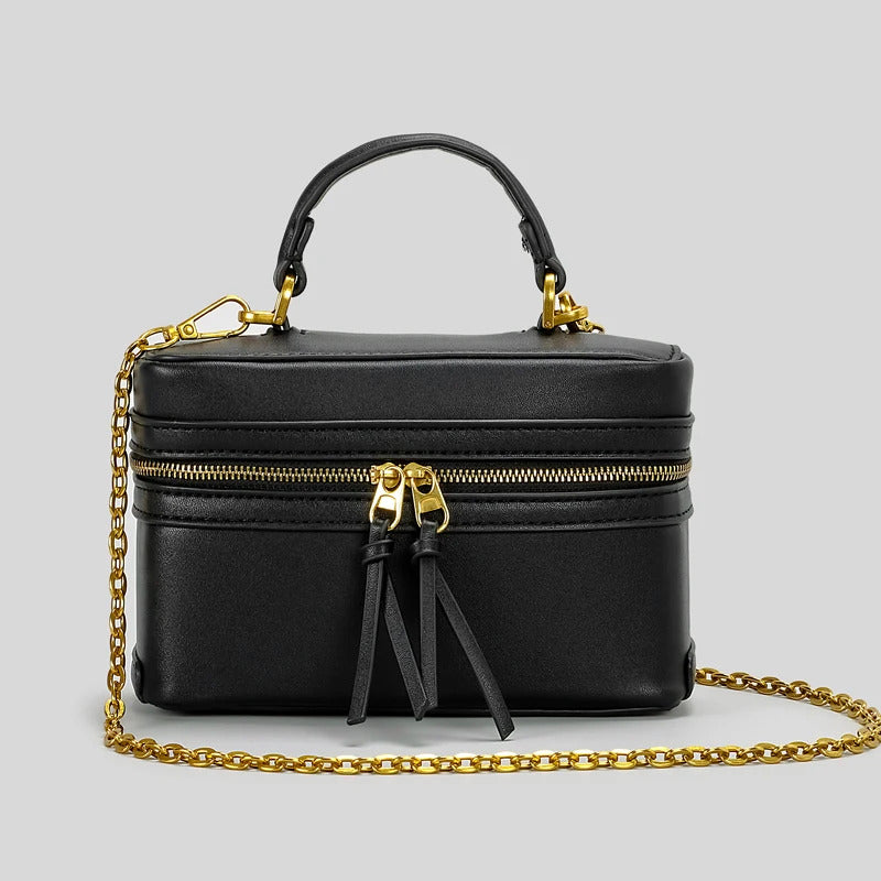Thick Canvas Box Casual Crossbody Shoulder Small Bags Mssza