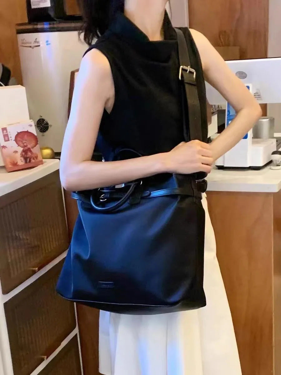 Casual Niche Design Large Capacity Multifunctional Crossbody Handbag Mssza