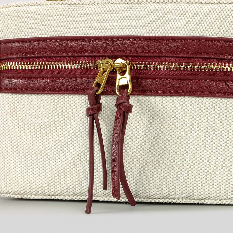 Thick Canvas Box Crossbody Casual Small Bags Mssza