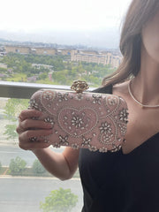 Crystal Rhinestones Luxury Shoulder Bag Clutch Mssza