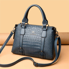 Casual Large Capacity Soft Leather Handbags Mssza