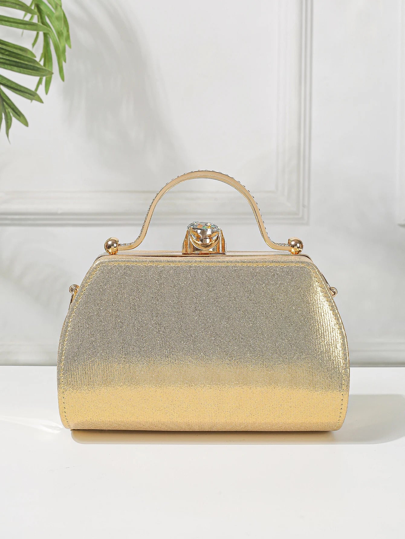 Elegant Sparkling Crystal Formal Party Clutch Purse Mssza