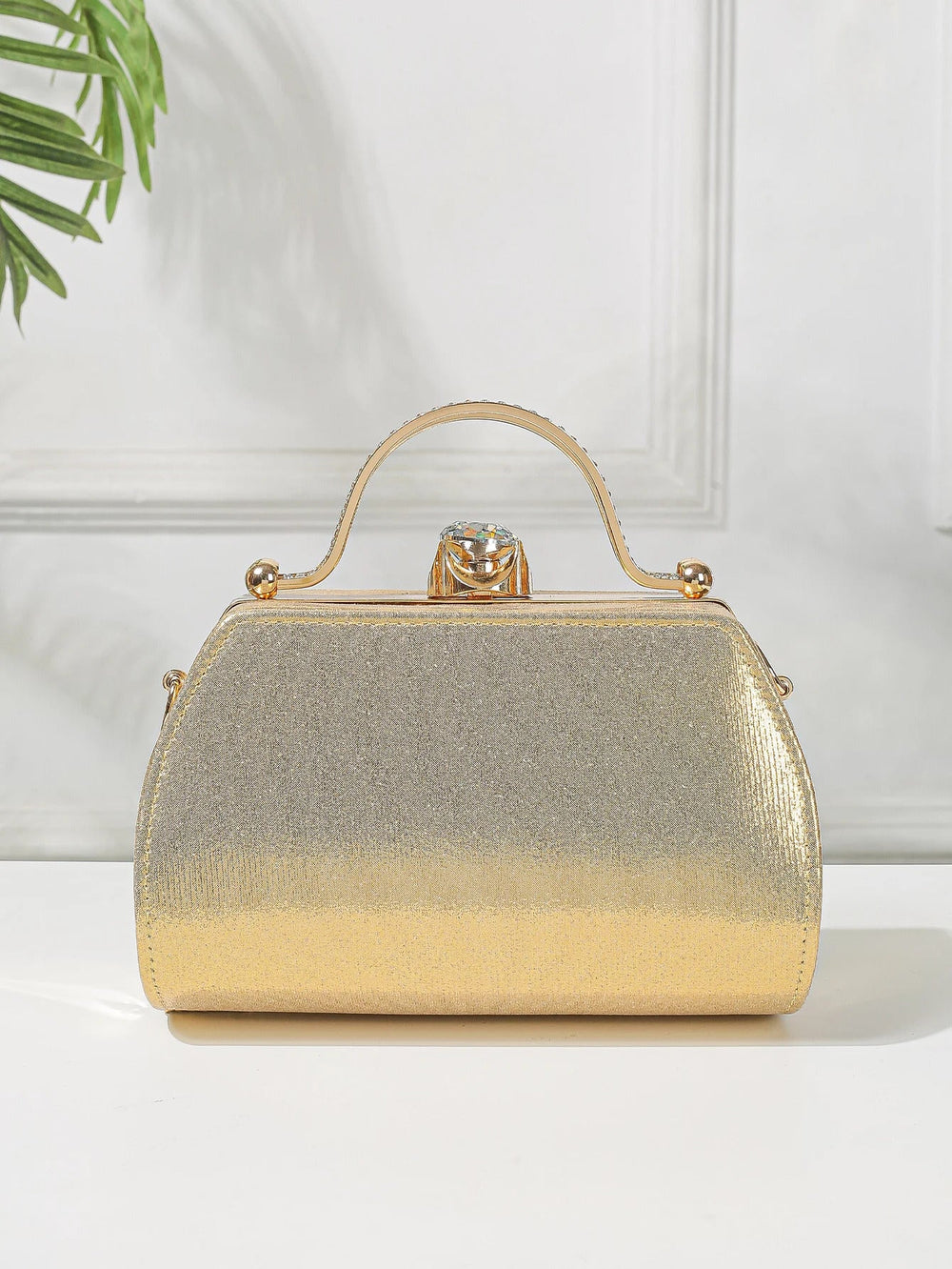 Elegant Sparkling Crystal Formal Party Clutch Purse Mssza