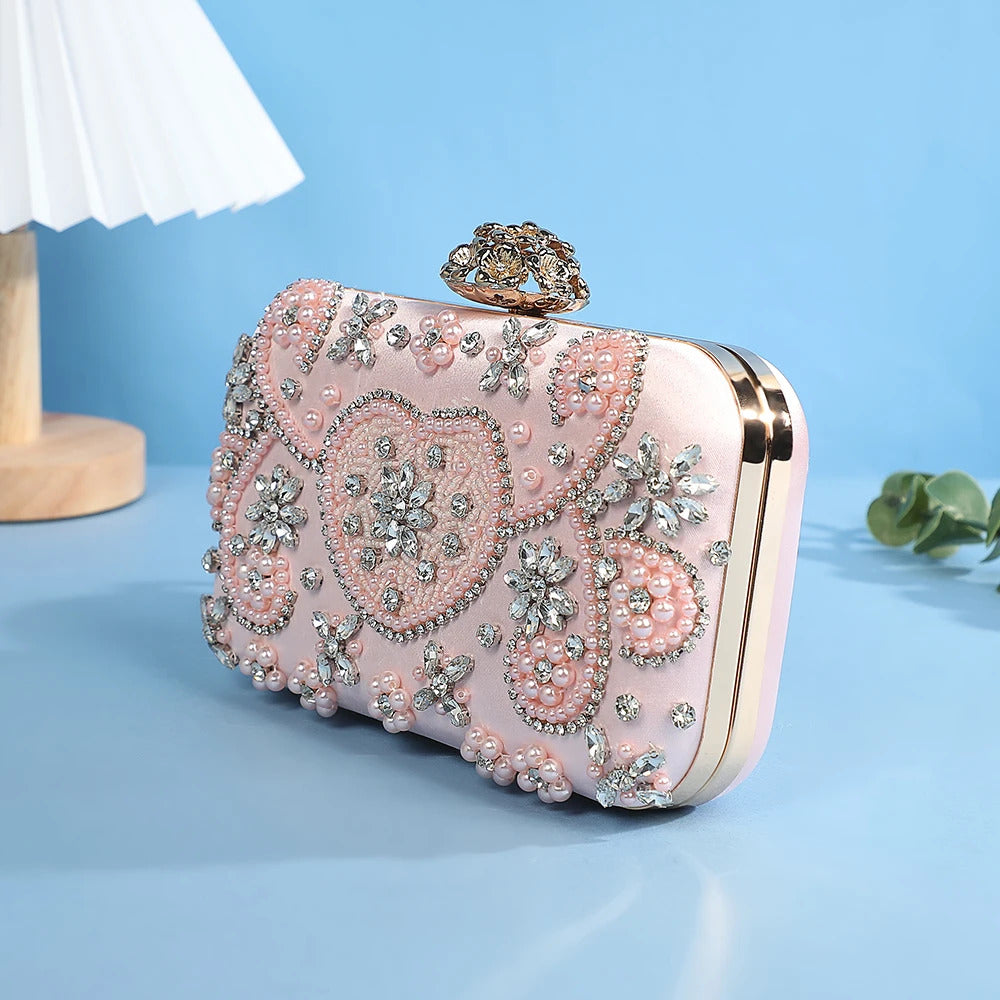 Crystal Rhinestones Luxury Shoulder Bag Clutch Mssza