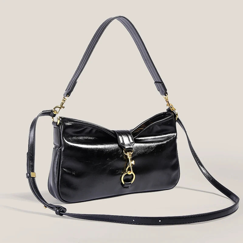 High Quality Soft Skin Vintage Wild Shoulder Luxury Handbags Mssza