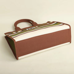 Casual Canvas Creative Design Large Capacity Tote Bag Mssza