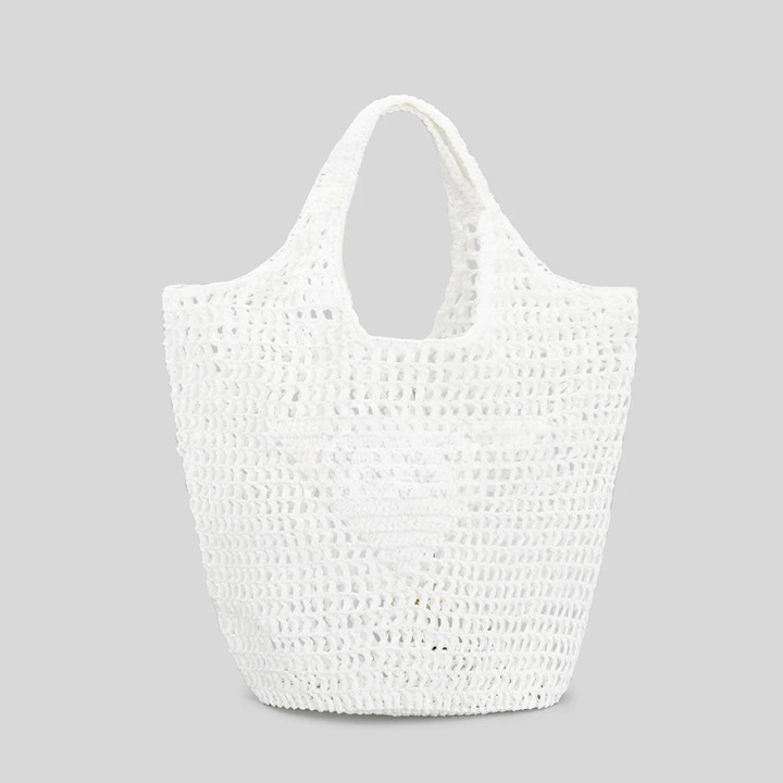 Casual Hollow Straw Designer Letters Handbags Mssza