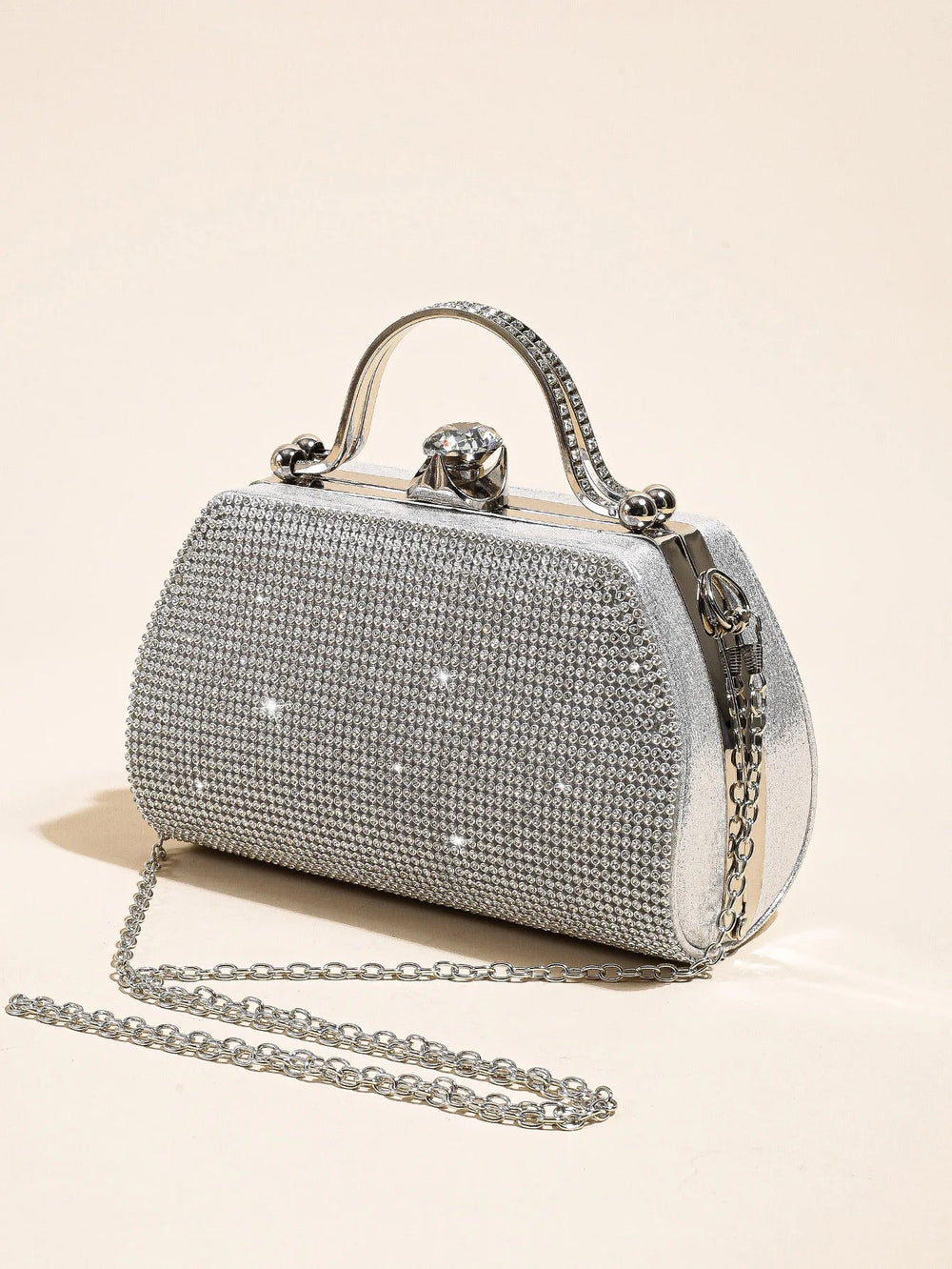 Elegant Sparkling Crystal Formal Party Clutch Purse Mssza