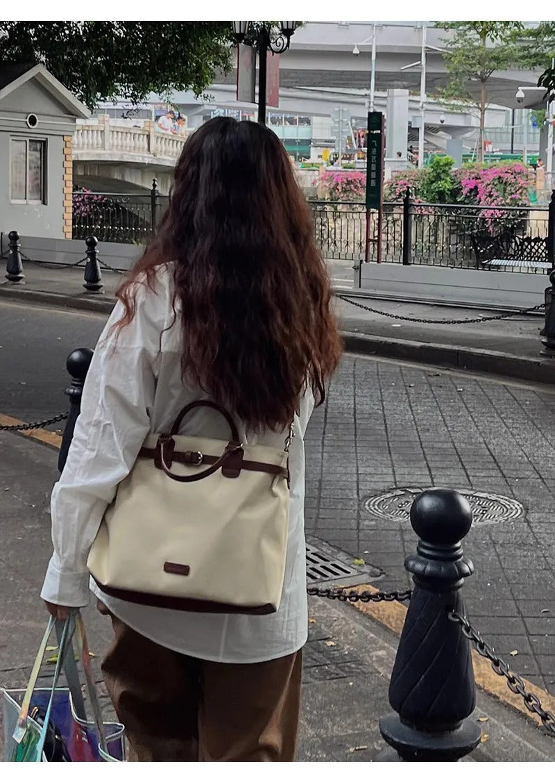 Casual Niche Design Large Capacity Multifunctional Crossbody Handbag Mssza