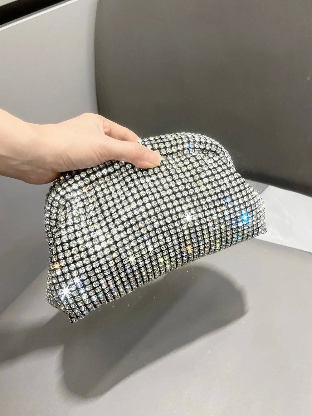 Luxury Rhinestones Designer banquet Clutch Mssza