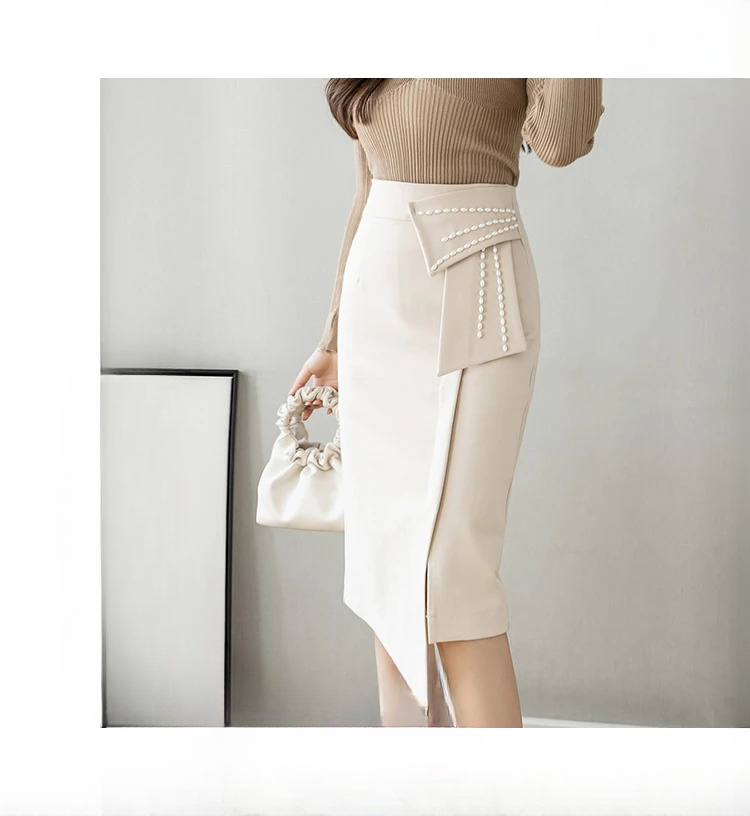 Mujer Streetwear Pencil Beautiful And Elegant Office Midi Skirts Mssza