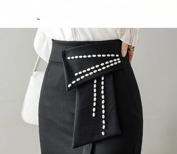 Mujer Streetwear Pencil Beautiful And Elegant Office Midi Skirts Mssza